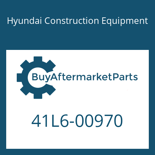Hyundai Construction Equipment 41L6-00970 - BOSS