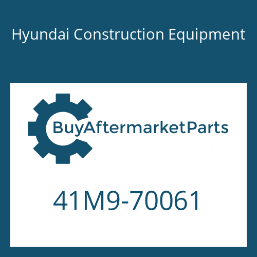 Hyundai Construction Equipment 41M9-70061 - PIN-JOINT