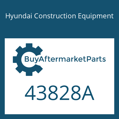 Hyundai Construction Equipment 43828A - CLAMP-HOSE