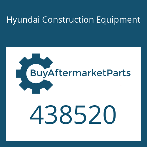 438520 Hyundai Construction Equipment COVER ASSY-PUMP