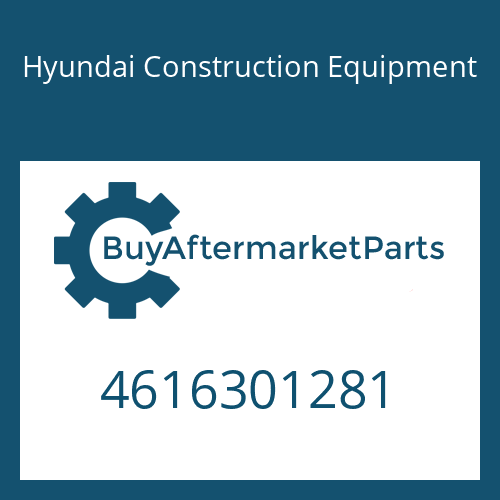 Hyundai Construction Equipment 4616301281 - GASKET