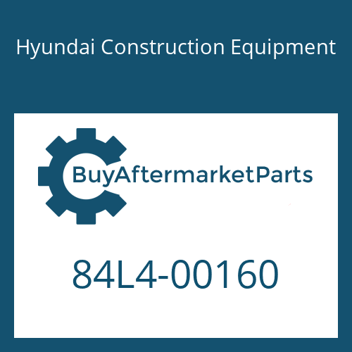 Hyundai Construction Equipment 84L4-00160 - KIT-CONVERSION
