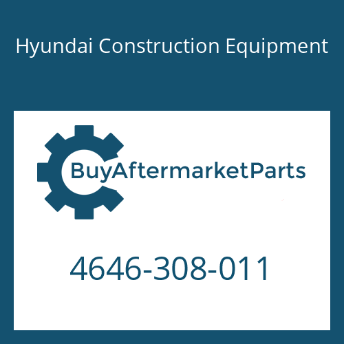 Hyundai Construction Equipment 4646-308-011 - GEAR