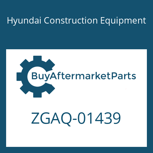 Hyundai Construction Equipment ZGAQ-01439 - SHAFT-OUTPUT