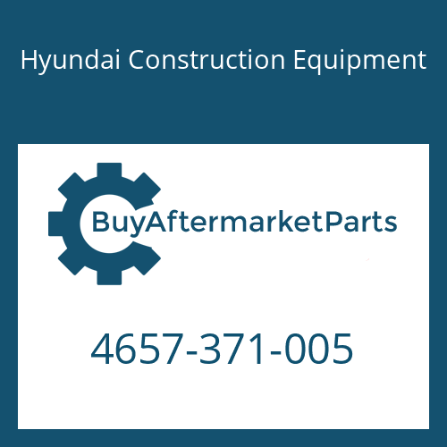 Hyundai Construction Equipment 4657-371-005 - END SHIM