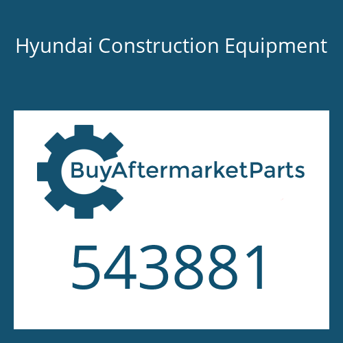 Hyundai Construction Equipment 543881 - SLEEVE LV