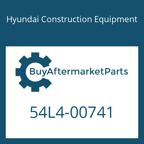Hyundai Construction Equipment 54L4-00741 - BLOCK