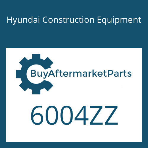 Hyundai Construction Equipment 6004ZZ - BEARING,HAND LEVER