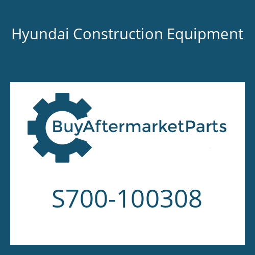 Hyundai Construction Equipment S700-100308 - SEAL-DUST