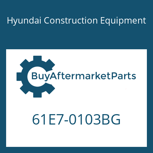 Hyundai Construction Equipment 61E7-0103BG - SIDECUTTER-RH