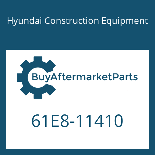 61E8-11410 Hyundai Construction Equipment PIN-JOINT