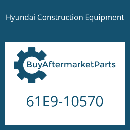 Hyundai Construction Equipment 61E9-10570 - PIPE BRACKET