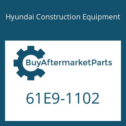 Hyundai Construction Equipment 61E9-1102 - PIN-JOINT