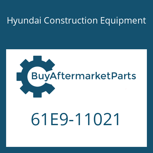 Hyundai Construction Equipment 61E9-11021 - PIN-JOINT