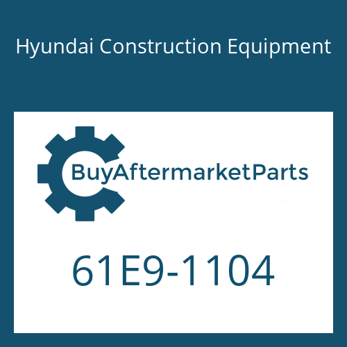 Hyundai Construction Equipment 61E9-1104 - PIN-JOINT
