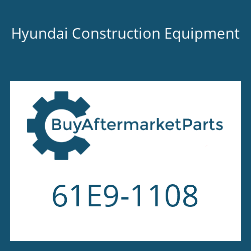 Hyundai Construction Equipment 61E9-1108 - PIN-JOINT