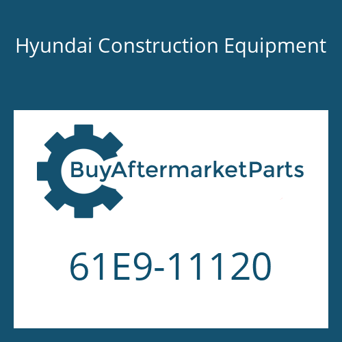 Hyundai Construction Equipment 61E9-11120 - PIN-JOINT