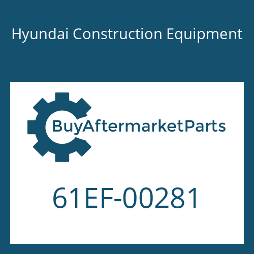 Hyundai Construction Equipment 61EF-00281 - SIDE CUTTER-LH