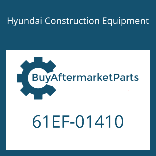 Hyundai Construction Equipment 61EF-01410 - BLOCK