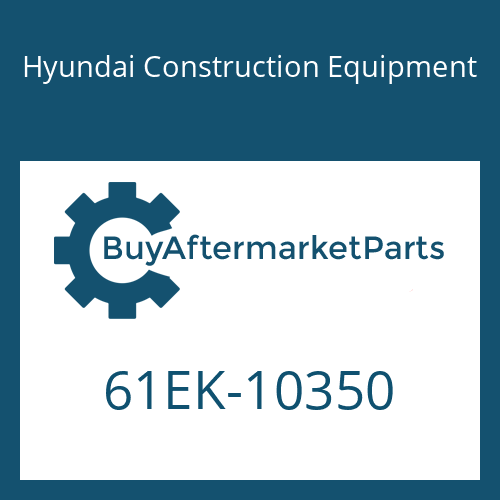 Hyundai Construction Equipment 61EK-10350 - BEARING WA-BOOM,CTR