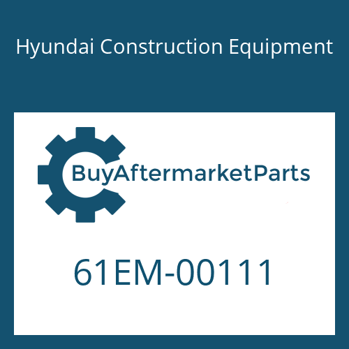 Hyundai Construction Equipment 61EM-00111 - PIN-JOINT