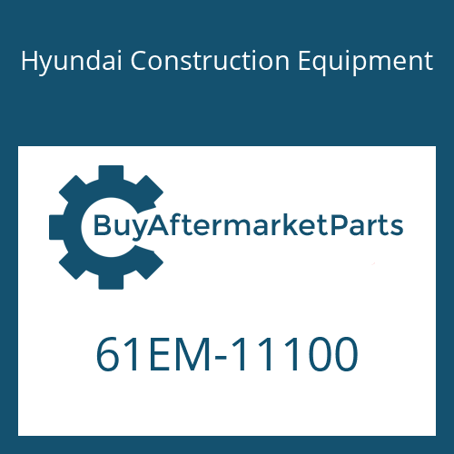 Hyundai Construction Equipment 61EM-11100 - BRACKET