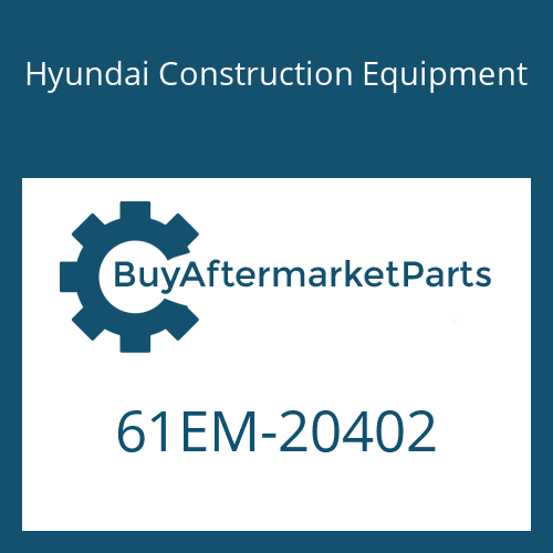 Hyundai Construction Equipment 61EM-20402 - BEARING-CENTER