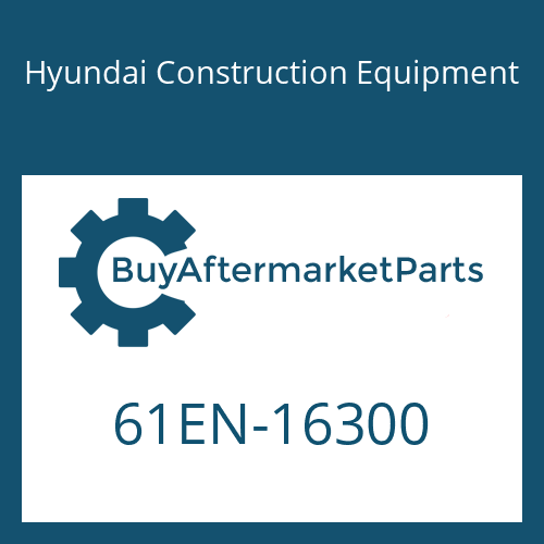 Hyundai Construction Equipment 61EN-16300 - SPACER