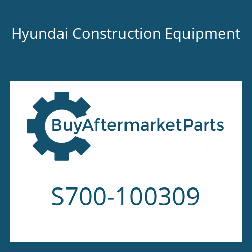 Hyundai Construction Equipment S700-100309 - SEAL-DUST