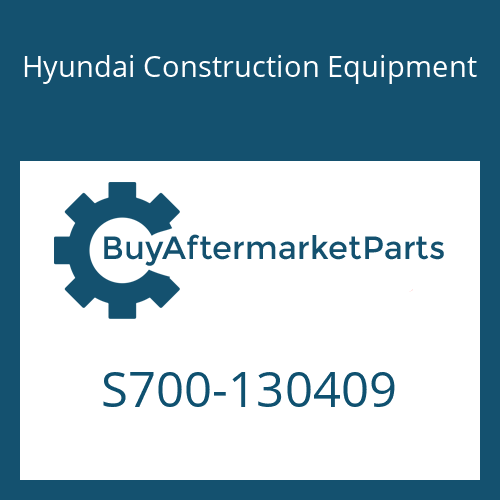 Hyundai Construction Equipment S700-130409 - SEAL-DUST