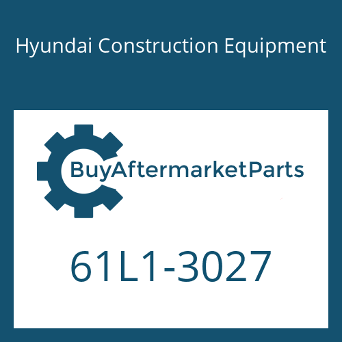 Hyundai Construction Equipment 61L1-3027 - BOLT-TOOTH