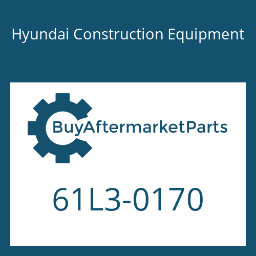 Hyundai Construction Equipment 61L3-0170 - TOOTH-LH
