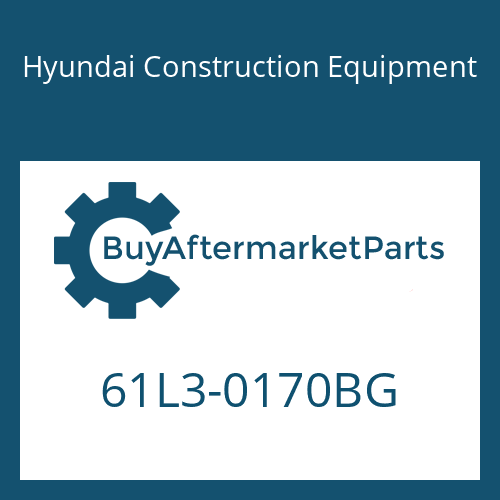 Hyundai Construction Equipment 61L3-0170BG - TOOTH-LH