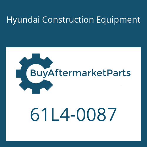 Hyundai Construction Equipment 61L4-0087 - PIN-JOINT