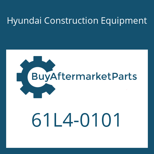 Hyundai Construction Equipment 61L4-0101 - PLATE