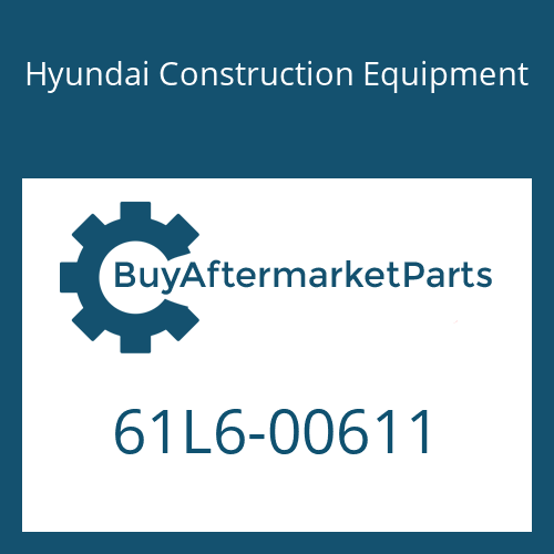 Hyundai Construction Equipment 61L6-00611 - PIN-JOINT