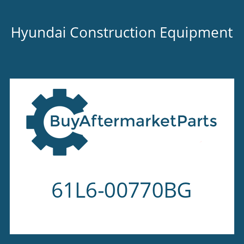 Hyundai Construction Equipment 61L6-00770BG - ADAPTER-TOOTH CT