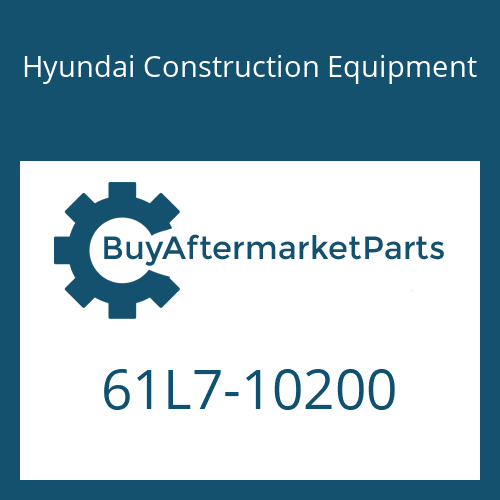 61L7-10200 Hyundai Construction Equipment LINK ASSY