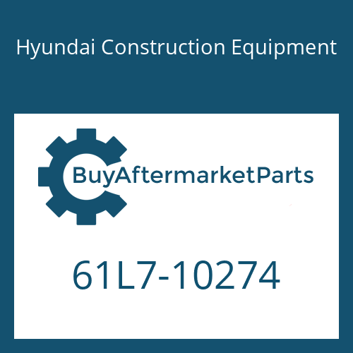 Hyundai Construction Equipment 61L7-10274 - PIN-JOINT