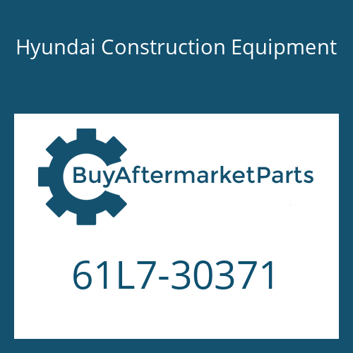 Hyundai Construction Equipment 61L7-30371 - PIN-JOINT