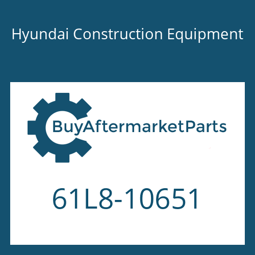 Hyundai Construction Equipment 61L8-10651 - PIN-JOINT