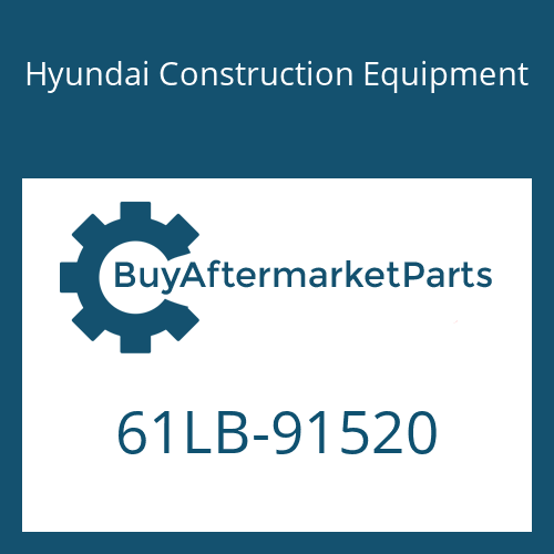 Hyundai Construction Equipment 61LB-91520 - COVER
