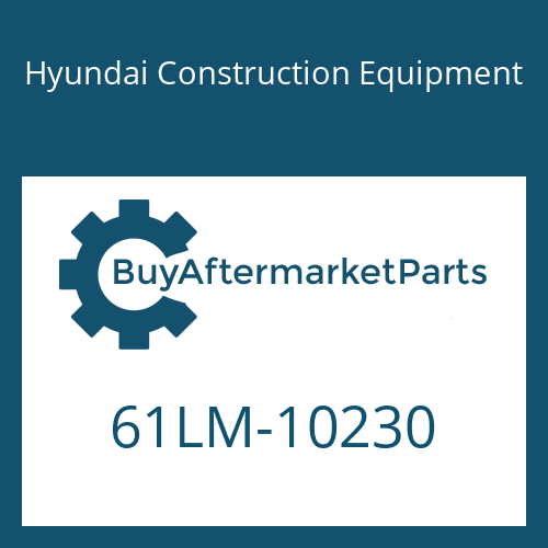 Hyundai Construction Equipment 61LM-10230 - SPACER-PIN