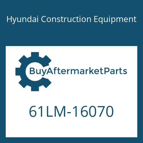 Hyundai Construction Equipment 61LM-16070 - PIN-JOINT
