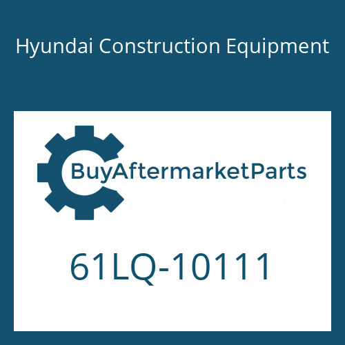 Hyundai Construction Equipment 61LQ-10111 - PIN-JOINT