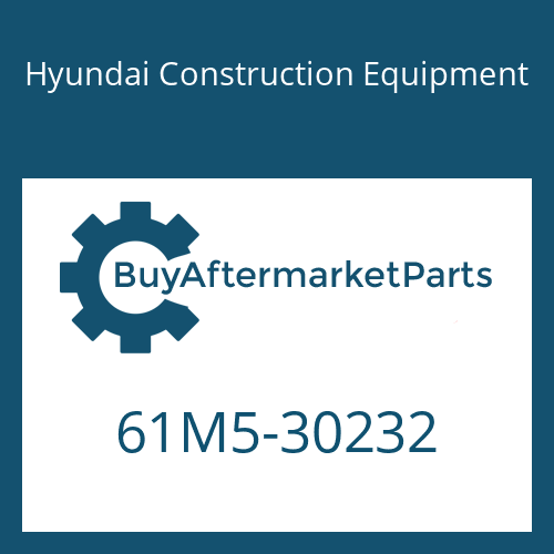 Hyundai Construction Equipment 61M5-30232 - O-RING