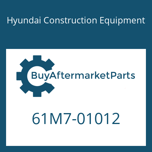 Hyundai Construction Equipment 61M7-01012 - PIN