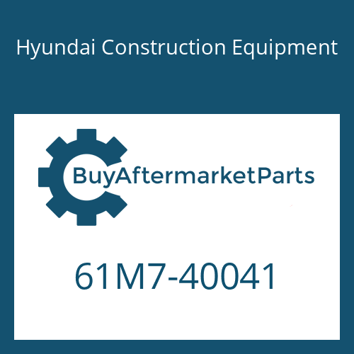 Hyundai Construction Equipment 61M7-40041 - PIN-JOINT