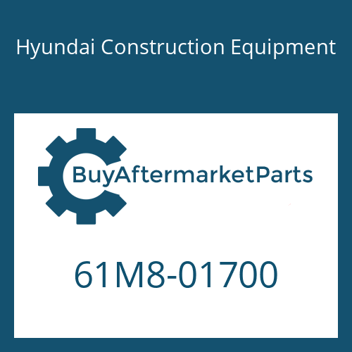 Hyundai Construction Equipment 61M8-01700 - PIN-JOINT