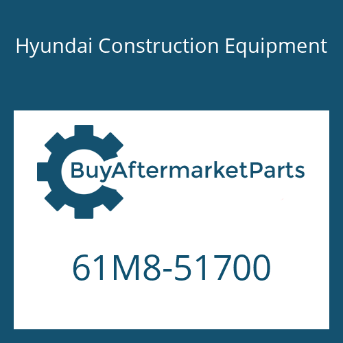 Hyundai Construction Equipment 61M8-51700 - PIN-JOINT